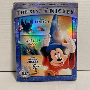 Disney The Best of Mickey: Fantasia/Fantasia 2000/Celebrating Mickey on Blu-ray